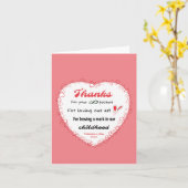 Valentijnsdag voor leerkrachten kaart (Gele Bloem)