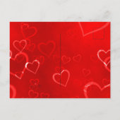 Valentijnsdag voor leraren aankondigingskaart (Achterkant)