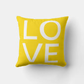 VALENTIJNSDAG voor LOVE-teken typogradiodemodus he Kussen (Achterkant)