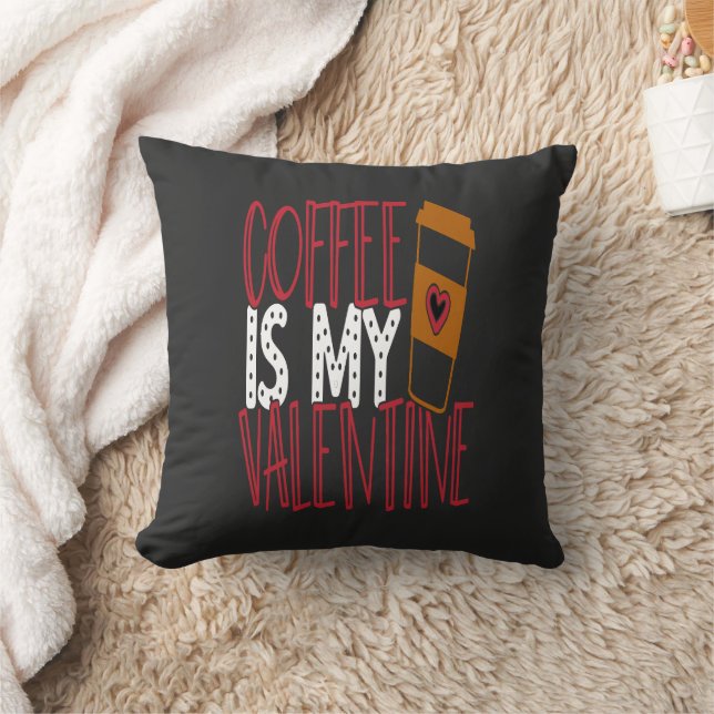 Valentijnsdag voor mijn vrouw kussen (Deken)