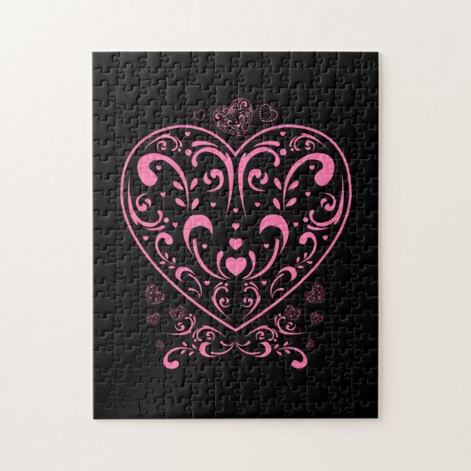 Valentijnsdag voor sierdoeleinden legpuzzel (Verticaal)