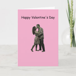 Valentijnsdag voor zombies kaart
