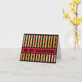 Valentijnsdag Vouwkaart Kaart (Gele Bloem)
