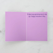 Valentijnsdag Vouwkaart Kaart (Binnen)