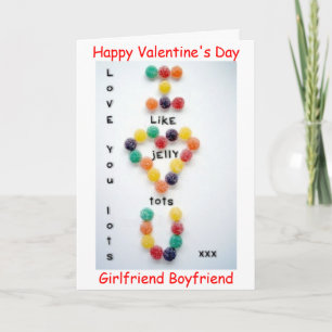 VALENTIJNSDAG VRIEND VRIENDIN KAART HOU VAN JE