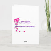 VALENTIJNSDAG - VRIENDIN - VRIENDEN FEESTDAGEN KAART (Achterkant)