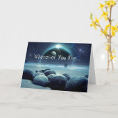 Valentijnsdag waar u ook bent kaart (Gele Bloem)