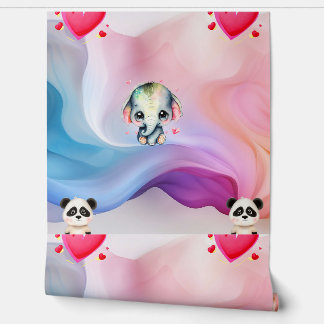 Valentijnsdag Wallpaper - Liefde - Digitaal Ontwer Behang