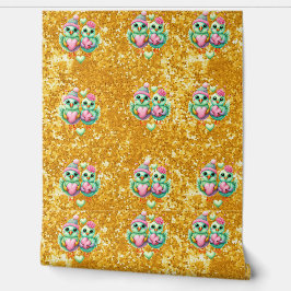 Valentijnsdag Wallpaper Love-Themd Behang