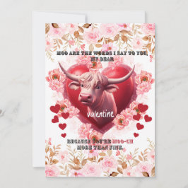 Valentijnsdag Wat ik te zeggen heb Vlakte kerstkaa Feestdagenkaart