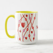 Valentijnsdag Watercolor Design-23223 Mok (Links)