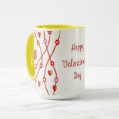 Valentijnsdag Watercolor Design-23223 Mok (Voorkant links)