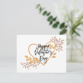 Valentijnsdag Waterverf Briefkaart (Staand voorkant)