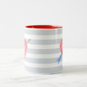 Valentijnsdag Waterverf Harde pijlstaafjes Mok (Center)