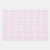 Valentijnsdag waterverf hart gepatterd inpakpapier vel (Voorkant 3)