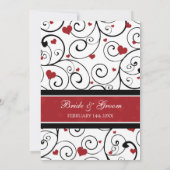 Valentijnsdag Weddenschap Kaart (Achterkant)