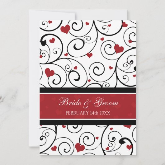 Valentijnsdag Weddenschap Kaart (Achterkant)