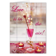 Valentijnsdag Wedding Love Champagne