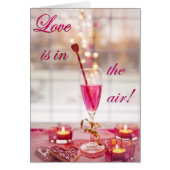 Valentijnsdag Wedding Love Champagne (Voorkant)