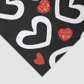 Valentijnsdag — Weefselpapier — Hoorten Tissuepapier (Detail)