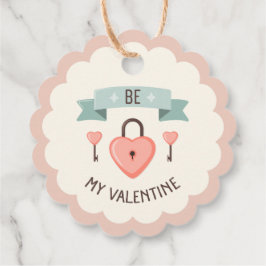 Valentijnsdag - Wees mijn valentijn Bedankjes Labels