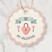 Valentijnsdag - Wees mijn valentijn Bedankjes Labels (Voorkant)