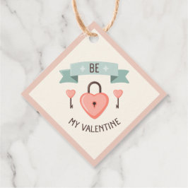 Valentijnsdag - Wees mijn valentijn Bedankjes Labels