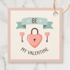 Valentijnsdag - Wees mijn valentijn Bedankjes Labels