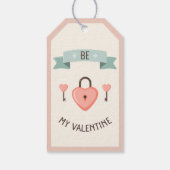 Valentijnsdag - Wees mijn valentijn Cadeaulabel (Achterkant)