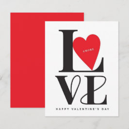 Valentijnsdag Wees Mijn Valentijnsdag Kaart Notitiekaartje