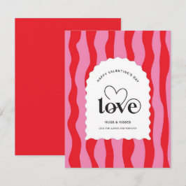 Valentijnsdag Wees Mijn Valentijnsdag Kaart Notitiekaartje
