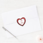 Valentijnsdag "Wees van mij" hart - Stickers (Envelop)