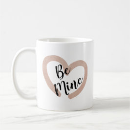 Valentijnsdag Wees Van Mij Roze Hart Koffiemok