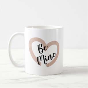 Valentijnsdag Wees Van Mij Roze Hart Koffiemok