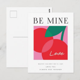 Valentijnsdag Wees van mij Valentijnsdag kaart