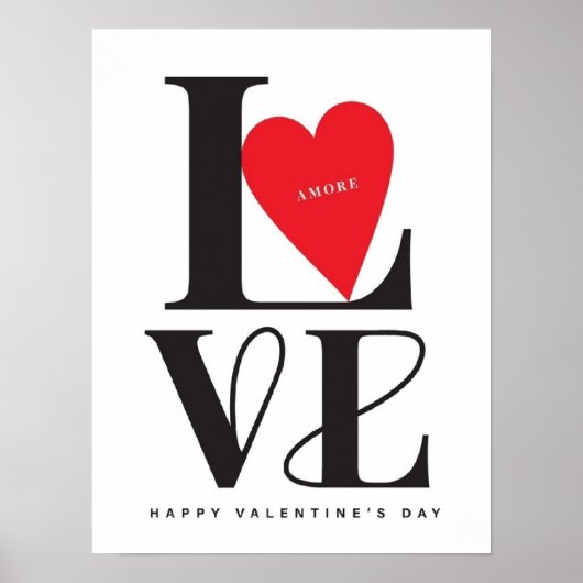 Valentijnsdag Wees van mij Valentijnsdag Poster (Voorkant)
