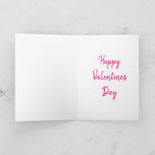 Valentijnsdag Wenskaart Alles wat je nodig hebt is Feestdagen Kaart (Binnen)