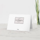 Valentijnsdag Wenskaart Feestdagen Kaart (Achterkant)