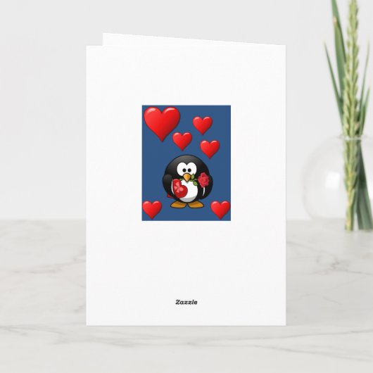 Valentijnsdag Wenskaart Feestdagen Kaart (Achterkant)