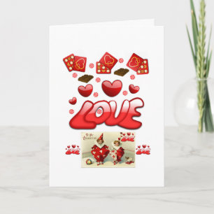 Valentijnsdag Wenskaart Feestdagen Kaart