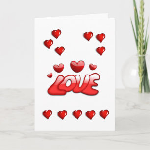 Valentijnsdag Wenskaart Feestdagen Kaart