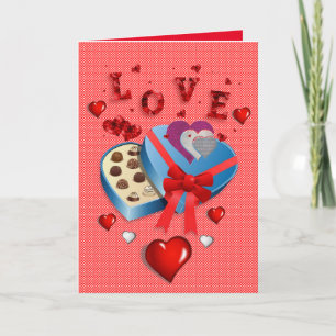 Valentijnsdag Wenskaart Feestdagen Kaart