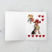 Valentijnsdag Wenskaart Feestdagen Kaart (Binnen)