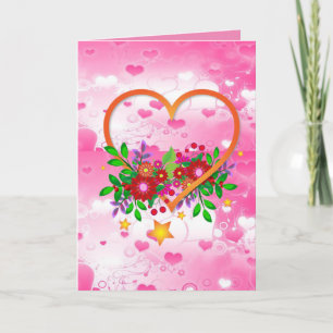 Valentijnsdag Wenskaart Feestdagen Kaart