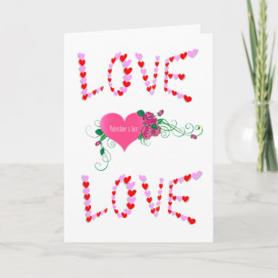 Valentijnsdag Wenskaart Feestdagen Kaart