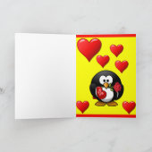 Valentijnsdag Wenskaart Feestdagen Kaart (Binnen)