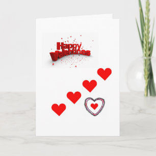 Valentijnsdag Wenskaart Feestdagen Kaart