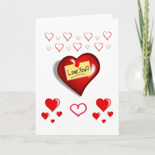 Valentijnsdag Wenskaart Feestdagen Kaart