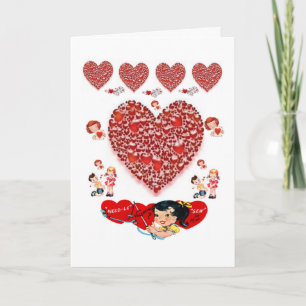 Valentijnsdag Wenskaart Feestdagen Kaart