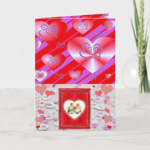 Valentijnsdag Wenskaart Feestdagen Kaart